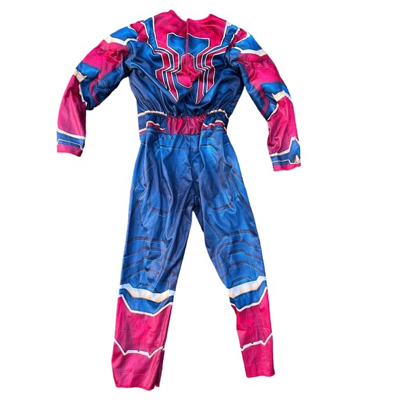 Marvel Avengers Spiderman Muscle Padded Costume - Kid Size M Halloween Rubies - Picture 2 of 5
